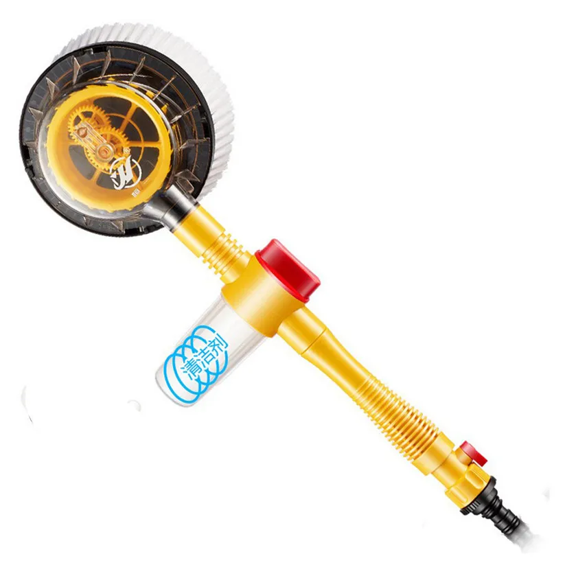Car styling rundong Brushes Portable Automatic Rotary Wash Brush