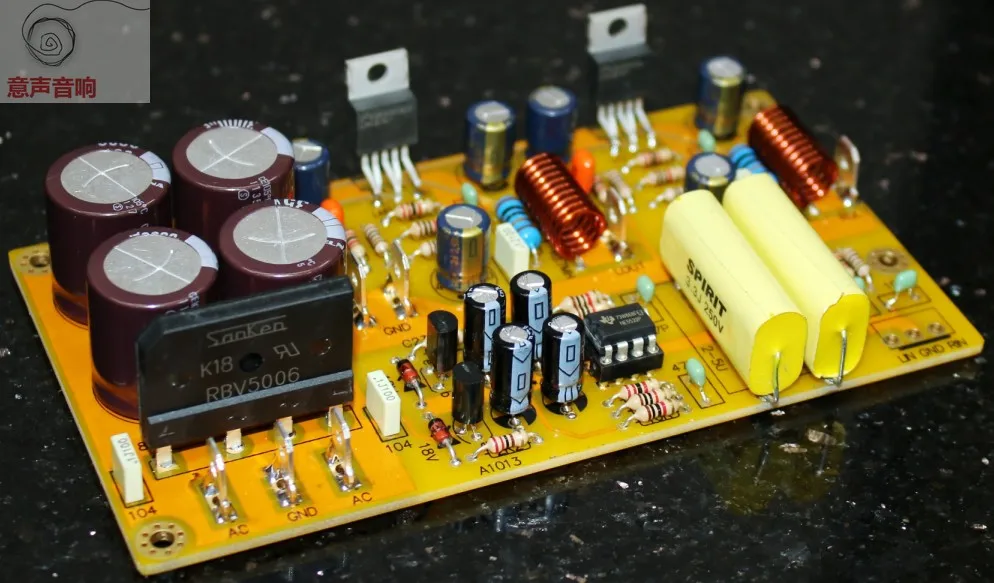 

LM1875+NE5532 HIFI 25W+25W Power Amplifier Board/Kit