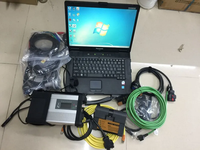  2in1 herramienta de diagnóstico profesional para mb star sd conectar 5 sd c5 con para bmw icom a2 b