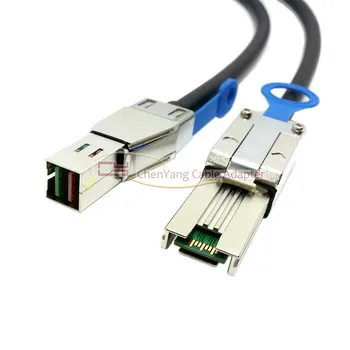 

50cm External Mini SAS 4X SFF-8088 to Mini SAS High Density SFF-8644 Data Cable