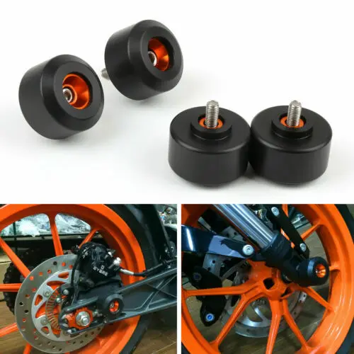 

New Wheel Frame Slider Front Rear Fork Crash Protector For KTM RC 125 200 390 Duke