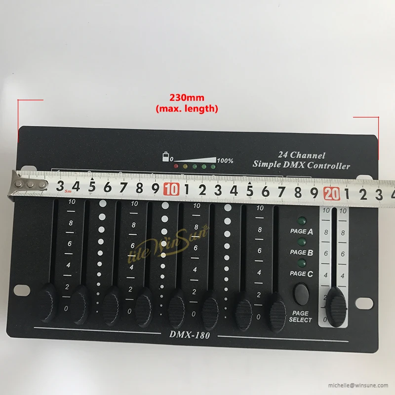 24channels dmx512 controller