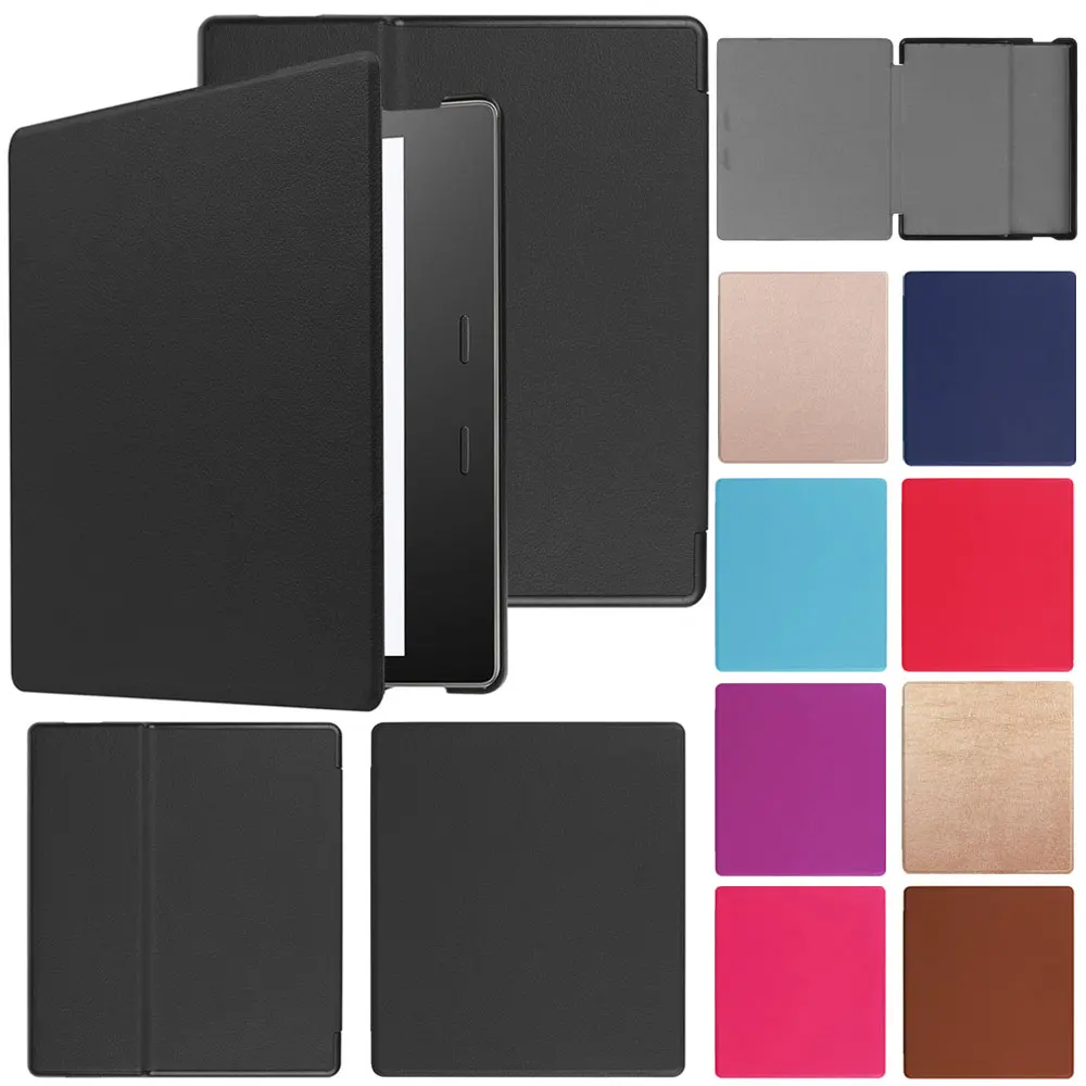 

Eagwell PU Leather Case For Amazon Kindle Oasis E-reader 7" (9th Gen 2017) Flip Stand Case Smart Cover Skin Auto Sleep Wake up