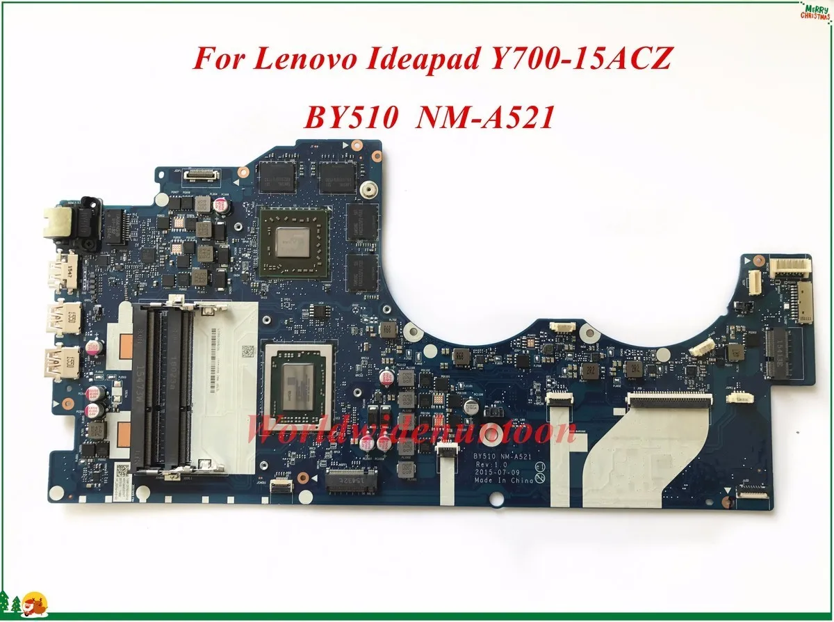 Высококачественная материнская плата для Lenovo Ideapad Y700-15ACZ ноутбука BY510 NM-A521 DDR3L 100%