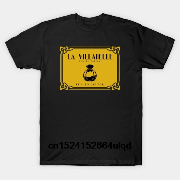 

100% Cotton O-neck Custom Printed Tshirt Men T shirt LA VILLANELLE - Killing Eve Women T-Shirt