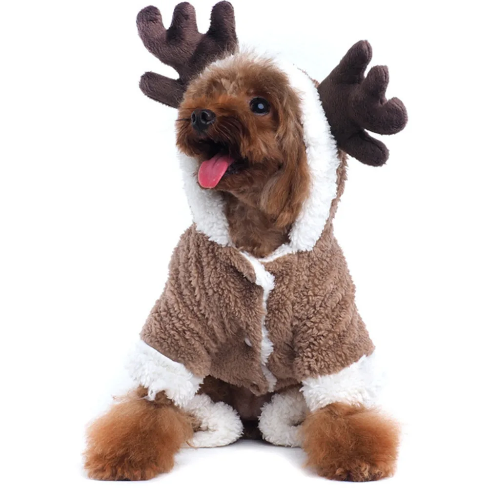 

Littlest Winter Pet Products Supplies Accessories Shop Little Smart Pets Clothes Bed Dog Sweater Cat Jacket Clothing Elk Cosplay