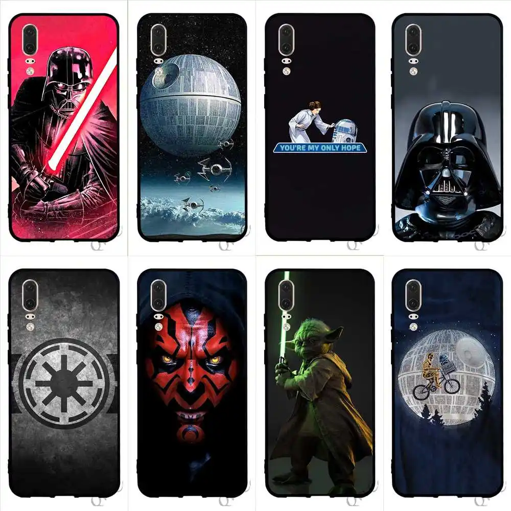 

Pattern Star Wars Phone Cover for Huawei P8 Lite Case P20 Pro P10 P9 Mini P Smart Mate 10 20 Shell