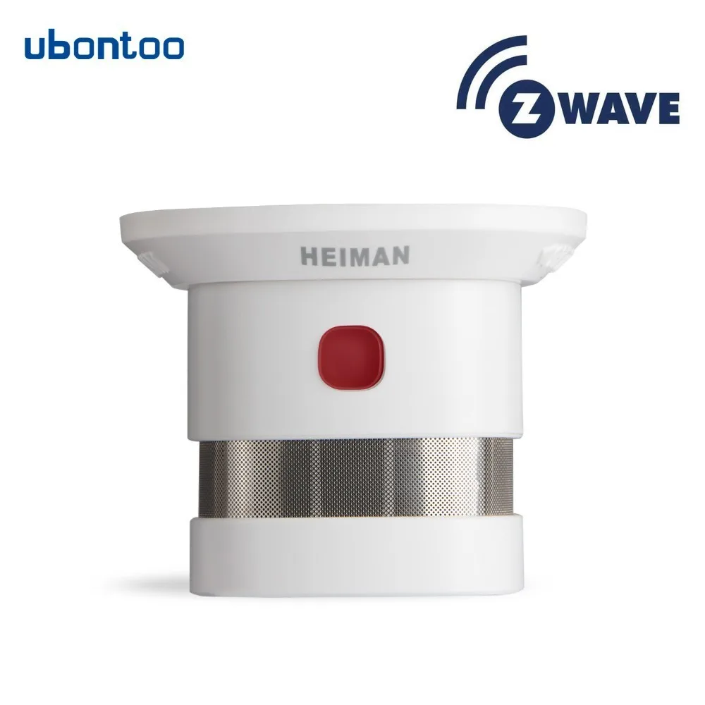 Zwave 868.42MHz wireless smoke detector fire alarm sensor High sensitivity siren 85dB 
