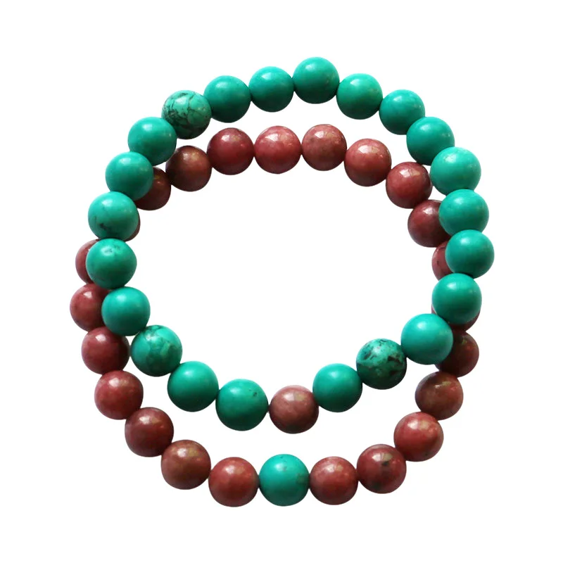 

Natural Rhodochrosite stone 8mm crystal quartz beads bracelets for women round beads bracelet vintage jewelry free shipping