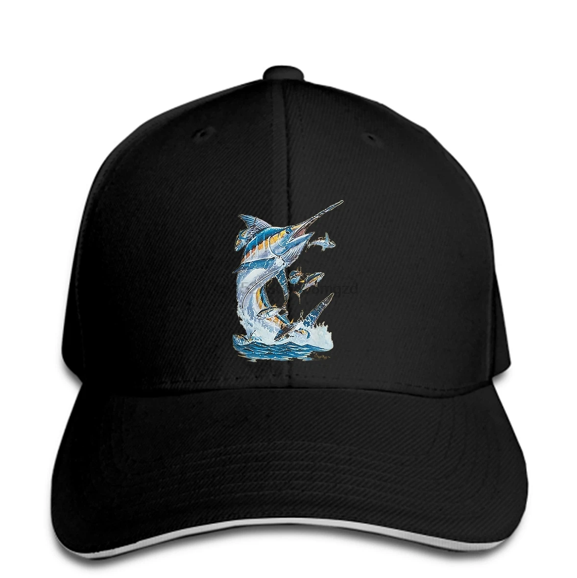 

Costa Del Mar MARLIN Men Baseball Cap Mens S NEW white blue yellow Snapback Cap Women Hat Peaked