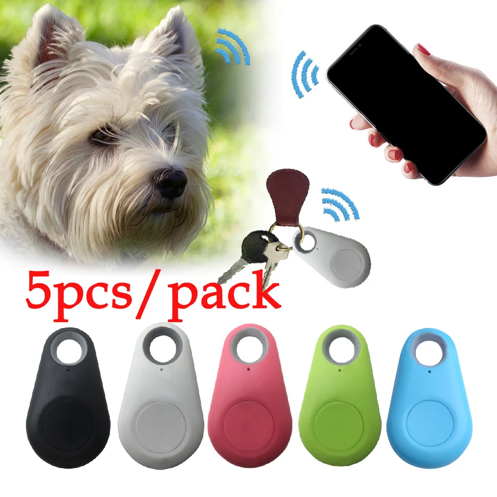 

5PCS/lot GPS Tracker Kids Pets Wallet Anti Lost Smart GPS Tracker Finder Locator Car Phone Keys Alarm Locator