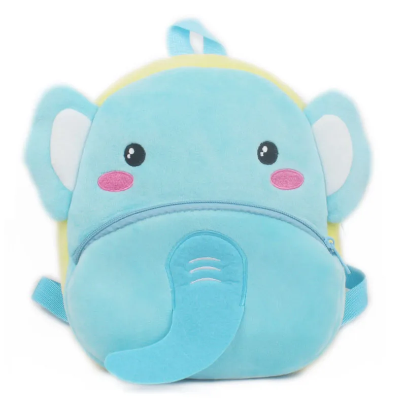 

3D Cartoon Plush Children Backpacks kindergarten Schoolbag Animal Kids Backpack Children School Bags Girls Boys Backpacks 2019