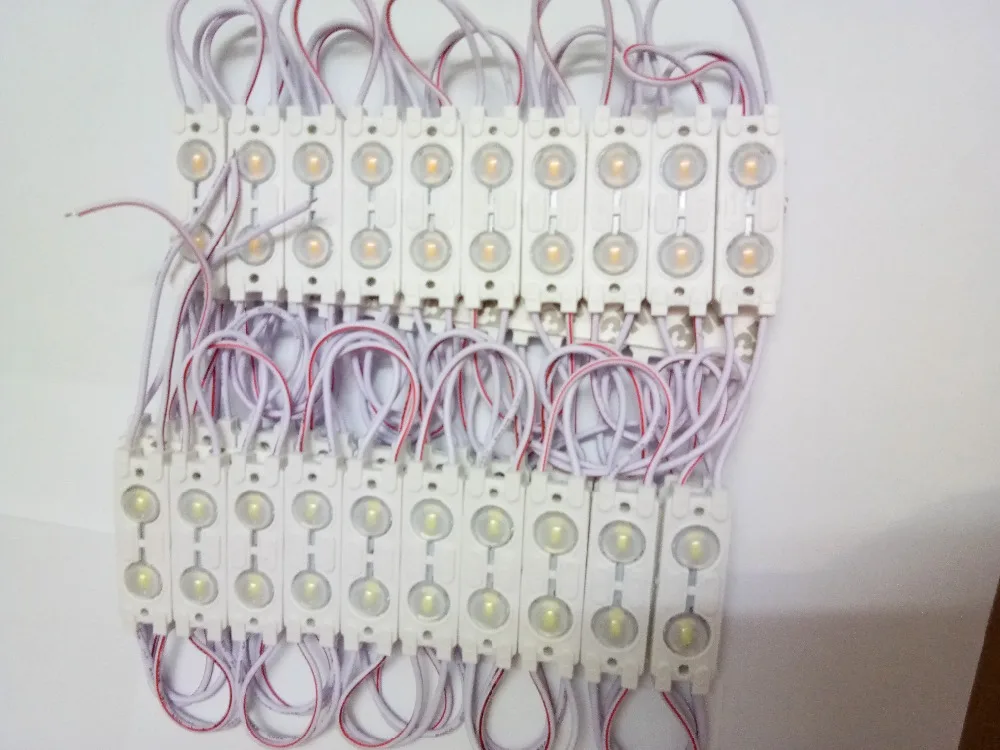 20pcs1w светодиодный модуль впрыска с len 2smd SMD5630/5730 DC12v наружный логотип буквы
