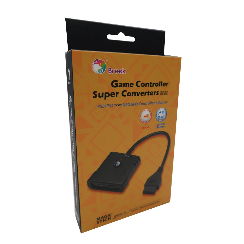

Brook Game Controller Super Converter for PS3 for PS4 for PC to for SNK Neogeo Console Game Controller Adapter Vibration Support