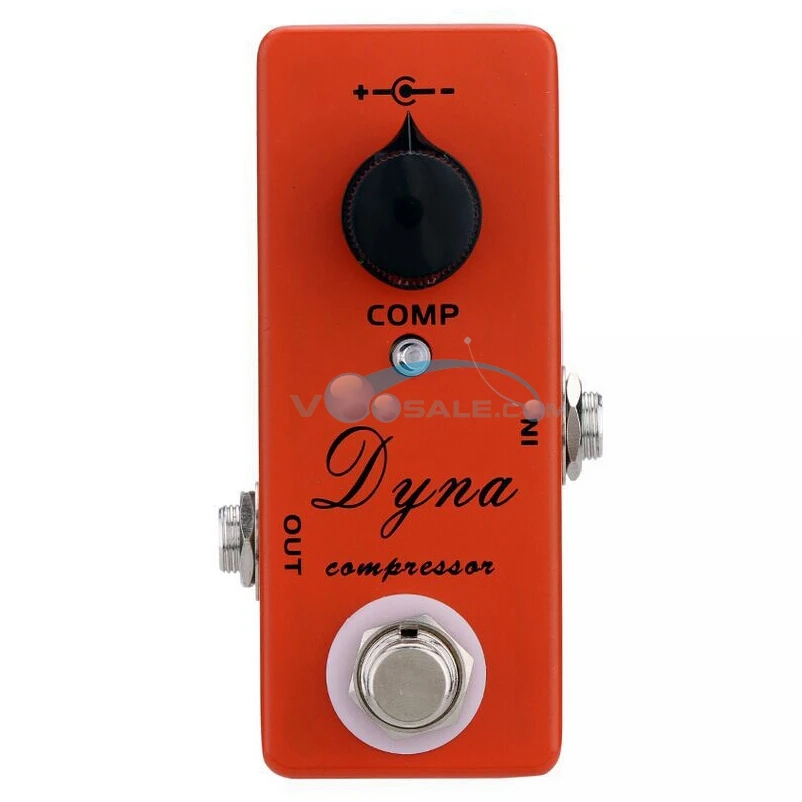 

Mosky Dyna Compressor Micro Guitar Pedal Effect Guitar Accessories Mini Effect Pedal Guitar Parts Compressor Pedal