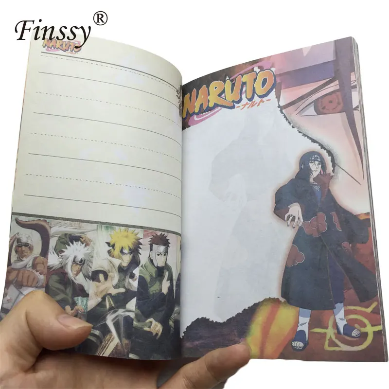 Аниме персонаж аниме Наруто Какаши Хатаке Jiraiya Косплей мультяшный Блокнот Книга