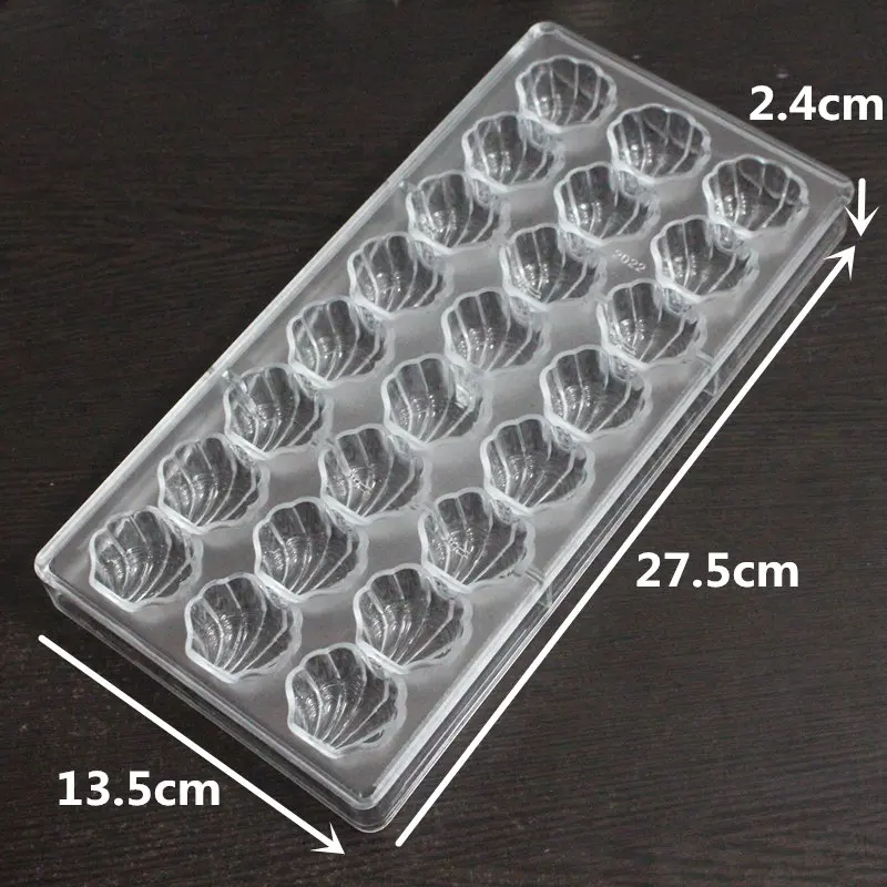 Shell Shaped Candy Molds Jelly Mould Plastic Baking Tray Diy Shell Shaped Candy Molds Jelly Mould Plastic Baking Tray Diy Polycarbonate Chocolate Mold Pc Poly Carbonate In Cake From Home Garden On