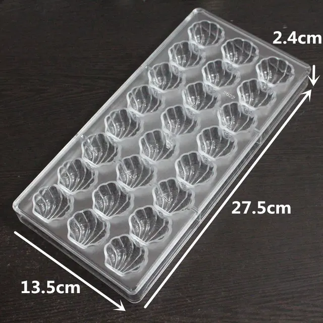Online Shell Shaped Candy Molds Jelly Mould Plastic Baking Shell Shaped Candy Molds Jelly Mould Plastic Baking Tray Diy Polycarbonate Chocolate Mold Pc Poly Carbonate