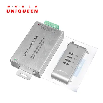 

Aluminum Led RGB Wireless RF Controller with 4-key Remote DC12V/144W 24V288W 12A 3channels Common Anode for RGB LED Strip Light