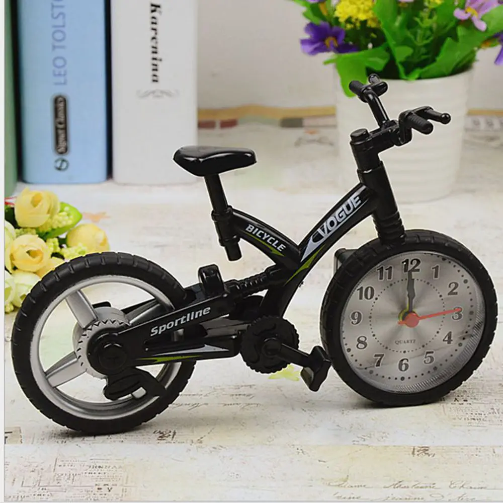 Bicycle alarm clock creative cycle model alarm clock fashion children's