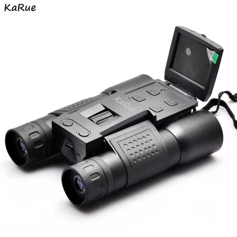 

KaRue FS-318 Digital Camera 2.0inch Screen 5MP CMOS 12x32 Binocular Camcorder Telescope microSD / TF black Color free shipping