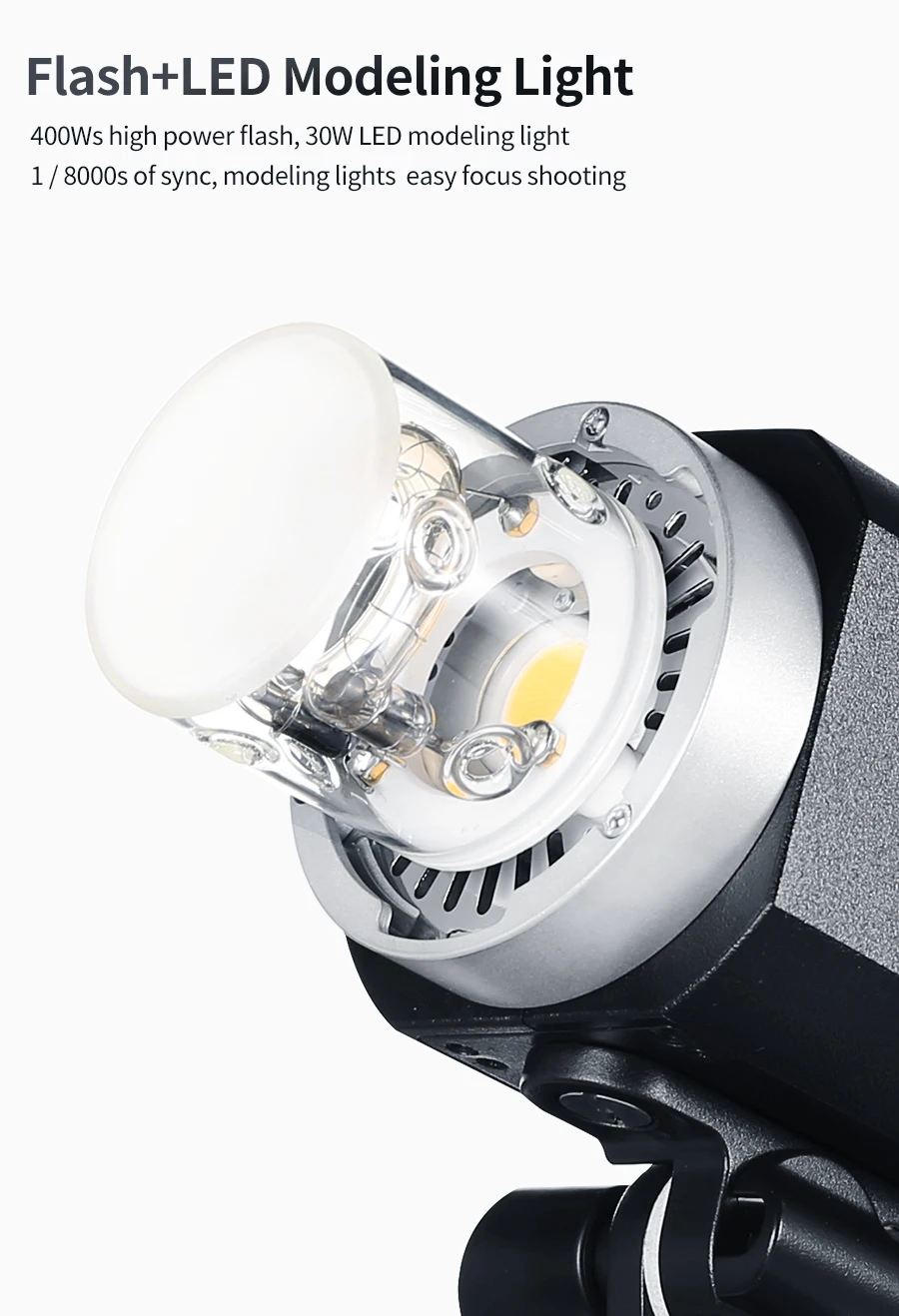 Godox Led Light Photography Lighting AD400 Pro WITSTRO Flash Li-on Battery TTL HSS 2.4G Wireless for Canon Nikon FUJIFILM