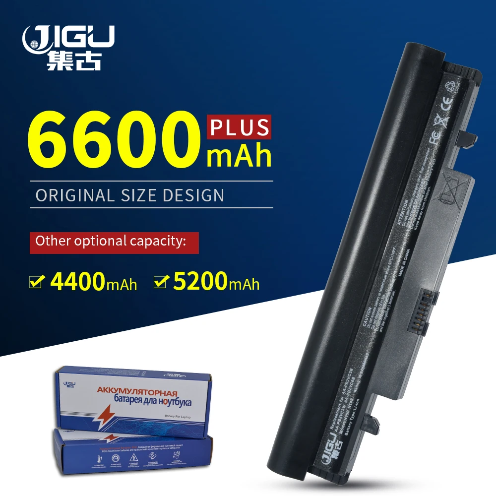 Аккумулятор JIGU для ноутбука Samsung N150 черный с рисунком в виде AA PB2VC6W|laptop battery for
