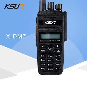 

KSUN Digital Walkie Talkie 400-470MHz X-DM7 Protable Radio DMR Transmitter Digital Dual-Use Model Two Way Radio
