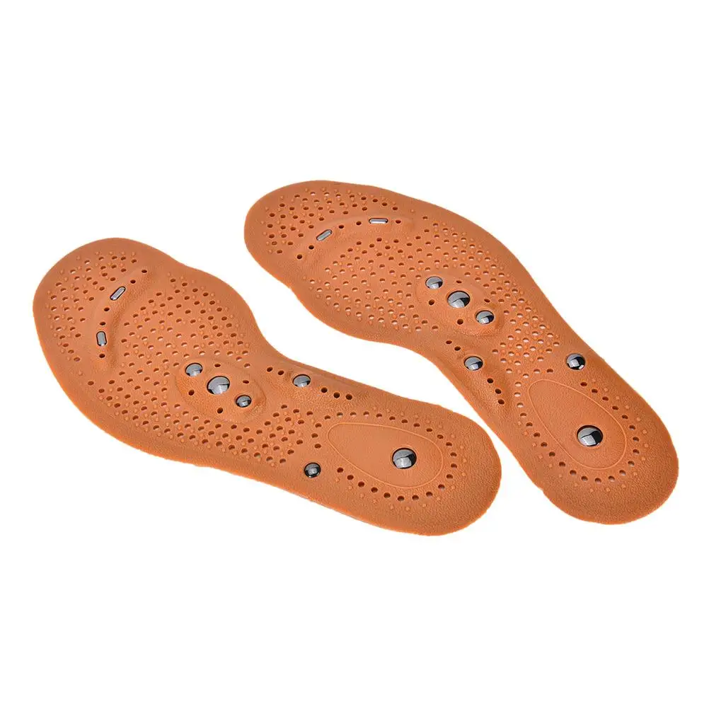 Массажные стельки дышащая обувная стелька обувь подошвы интимные аксессуары Подставки 2 цвета магнитная Acupoint магнитотерапия Pad 1 пара