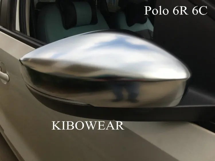 Kibowear для Polo 6R 6C(ABS хром) серебристый боковой корпус бокового зеркала колпачки подходят VW Scirocco Passat B7 CC Beetle