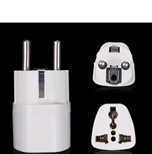 safety Universal power adaptor EU Plug standard Euro power adapter Europe Travel Wall AC Power Charger Outlet Adapter Converter