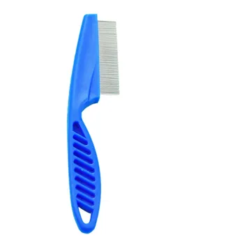 

1pcs Dog Hair Comb Removed Flea Combs Stainless Steel Teeth Hair Brush Dog Grooming Brush For Dogs Cat Pet Supplies