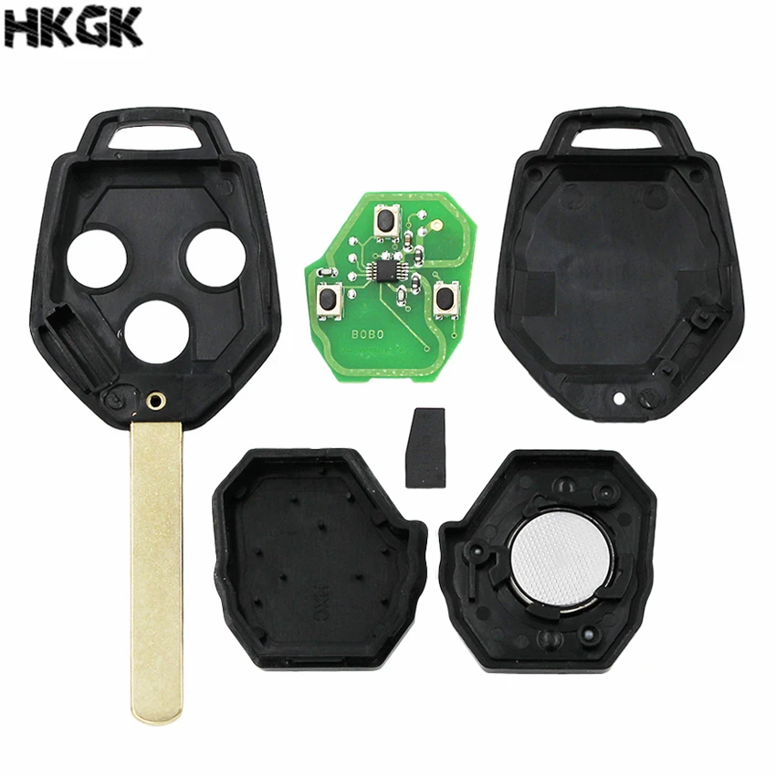 Replacement-uncut-Remote-Car-Key-Fob-3Button-433MHz-4D62-chip-for-Subaru-Forester-Outback-2008-2010