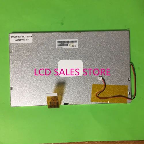 

A070FW03 V7 7.0 INCH LED INDUSTRIAL LCD DISPLAY SCREEN ORIGINAL TFT