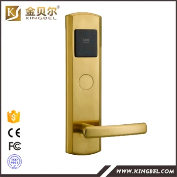 

Latest electronic access control hotel card reader door lock