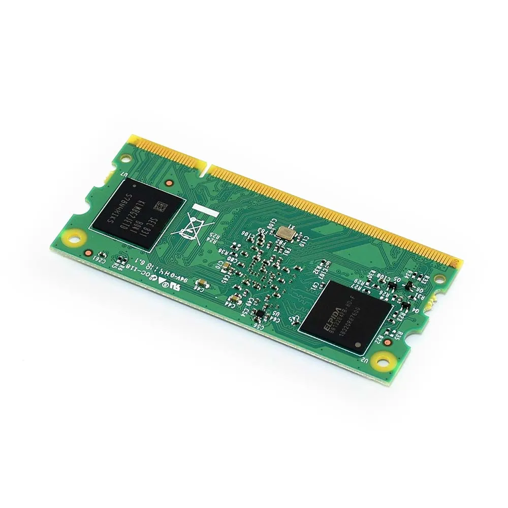  Compute Module 3+/32GB (CM3+/32GB) Raspberry Pi 3 Model B+ in a flexible form factor with 32GB eMMC