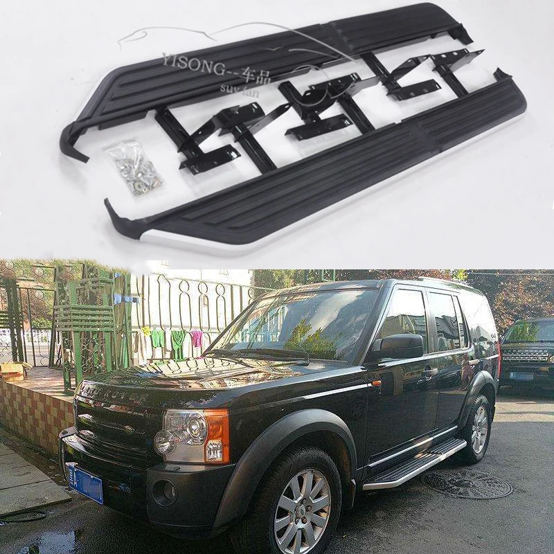 JIOYNG беговые доски для Land Rover Discovery 3 LR3 2003 2009 Авто Боковая ступенчатая педаль nurf бар