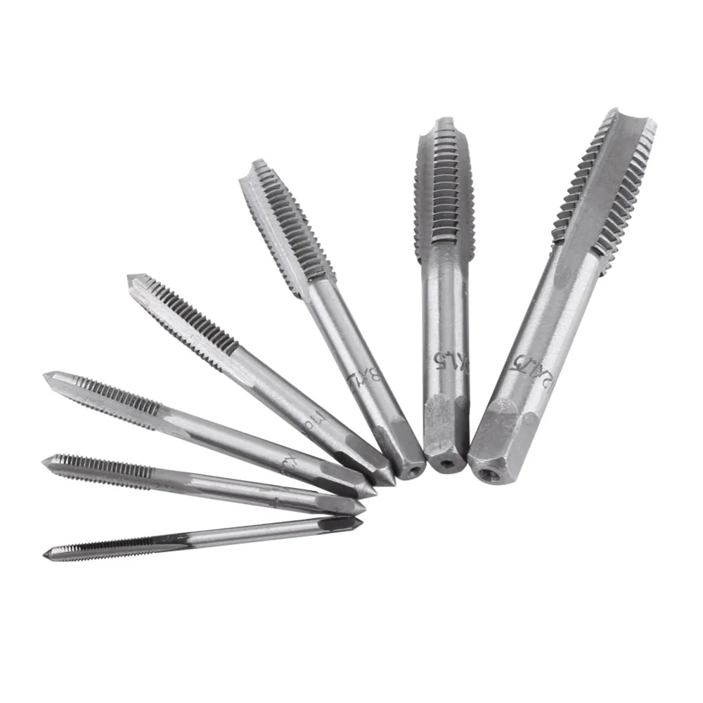 1Set M3/4/5/6/8/10/12 Insert Screw Taps Holder Machinist Tap Handle