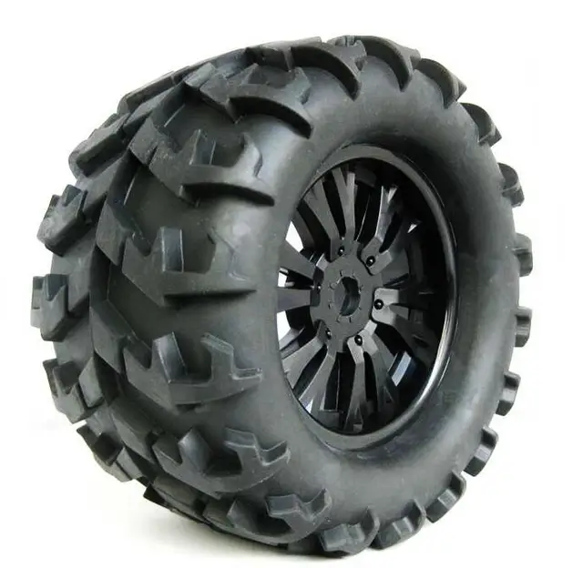 Best Offers Free Shipping 4pcs 150mm 1/8 Buggy tire Off-road RC Car Model wheels Monster truck wheels Hex 17mm