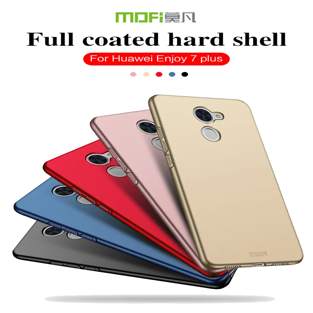 Brand MOFI 360 Full Protective Ultra thin Slim Matte Hard Back Cover for Huawei Y7 Prime / Enjoy 7 Plus (5.5inch) Phone Shell |
