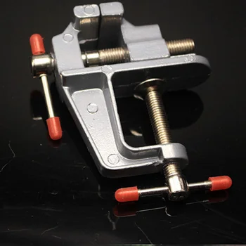 

Mini Table Vise 1.4 Work Bench Clamp Swivel Vice Craft Repair DIY Useful Tools