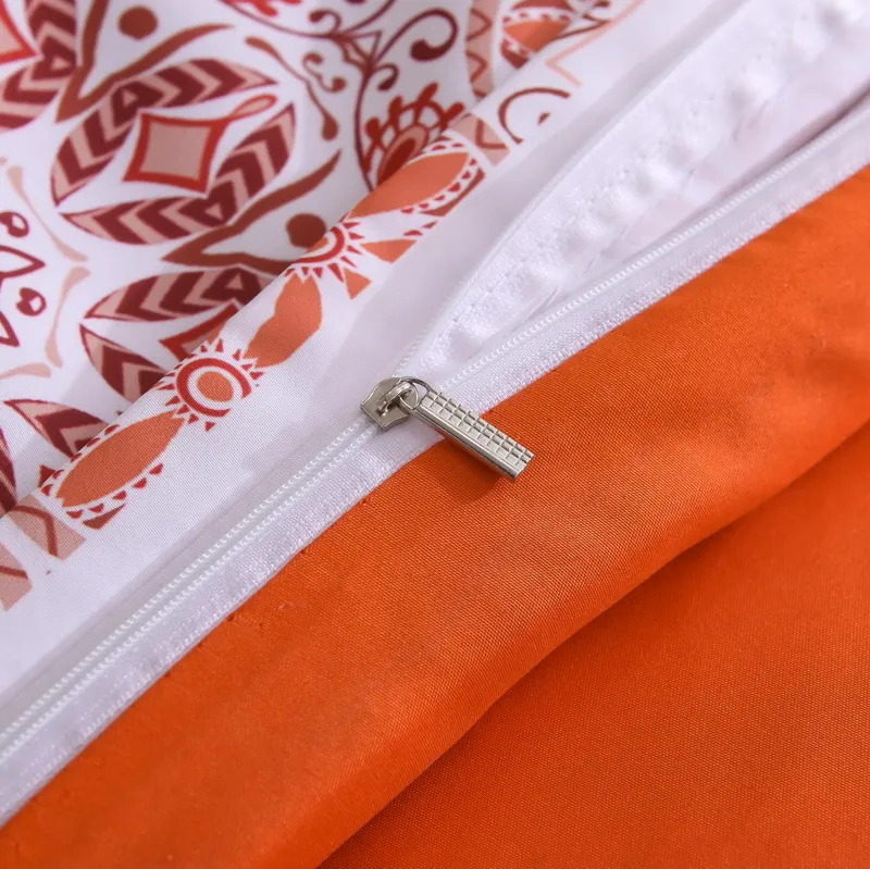 bedding set orange 9