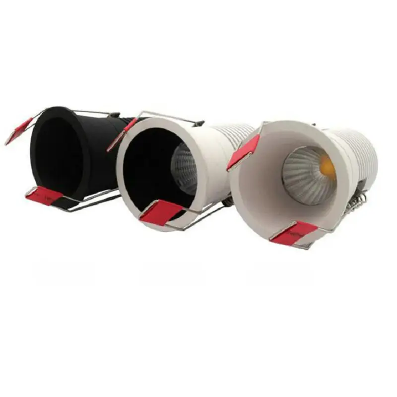 New type 110V 220V LED Mini ceiling LED spot light lamp dimmable 5W 7W mini LED downlight white black Minidownlight