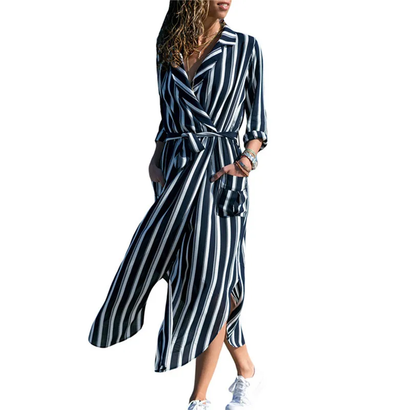 Contrast-Vertical-Striped-Notch-Lapel-Belted-Shirt-Dress-LC610247-1-28728__