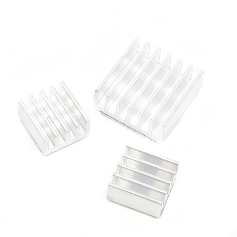 5Lots/3PCS One Aluminum Heatsink Cooler Adhesive Kit For Cooling Raspberry Pi Set