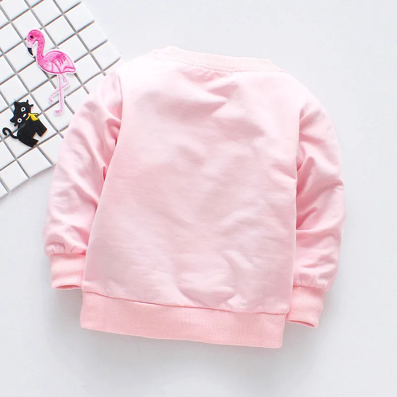 Baby T Shirts Kids T Shirts Fanfiluca Cute Butterfly Girls Cotton Long Sleeve Spring Style