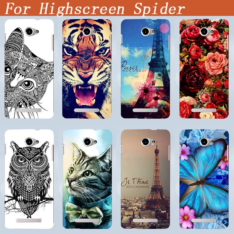 

Case For highscreen spider High Quality Fashion Patterns Painted SOFT TPU Silicone Back Cover For highscreen spider Phone Cases