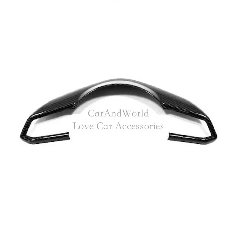 Couverture de volant de voiture, autocollant de garniture, accessoires pour Mazda 2 Demio 3 6 CX-3 CX-5 CX5 CX-4 CX8 CX-9 Axela ATENZA 2017 2022 ► Photo 2/6
