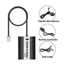 APPS2Car Bluetooth Hands Free Adaptor Wireless Music Streaming USB AUX Jack Interface for Lexus ES IS RX GS LS, Scion tC xB xA
