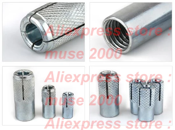 Description Picture 4 of itemM8 M10 M12 Wall anchor inner  Push expand drill Desktop water rig hanger hooker Precast carbon steel